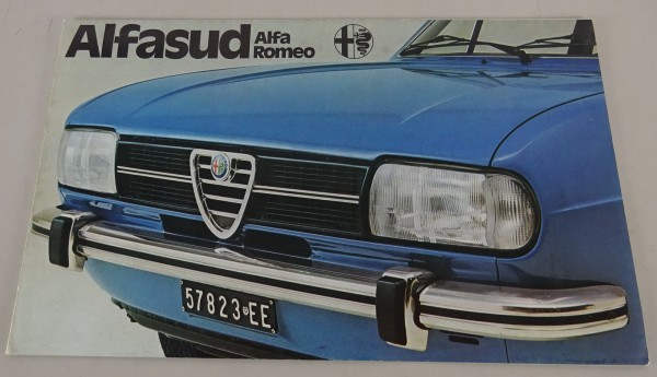 Prospekt / Faltprospekt / Broschüre Alfa Romeo Alfasud / Alfasud L