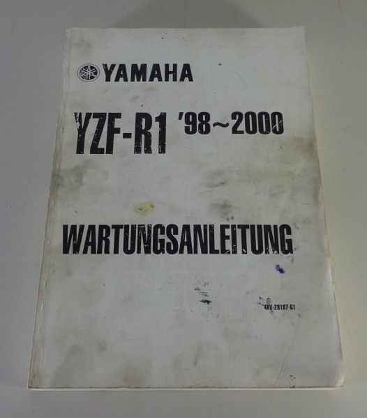 Werkstatthandbuch / Workshop Manual Yamaha YZF-R 1 (M) von 1998-2000