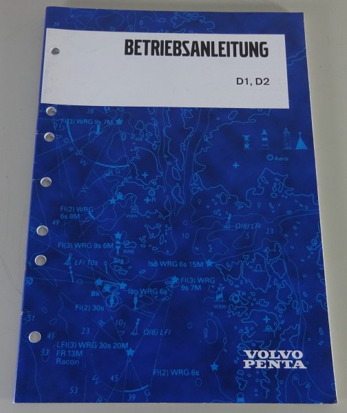 Betriebsanleitung Volvo Penta Motor D1-13 / D1-20 / D1-30 / D2-40 Stand 08/2016