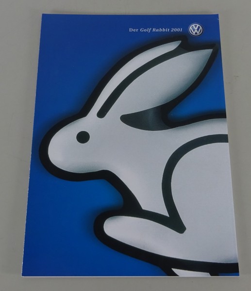 Prospekt / Broschüre VW Golf 4 / IV Rabbit - Der Golf Rabbit 2001 Stand 05/2001