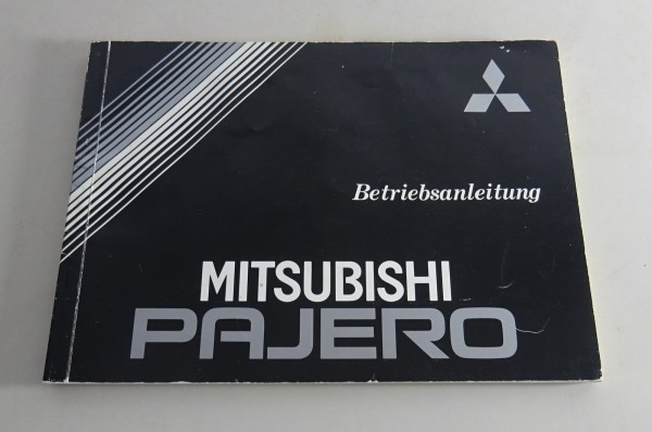 Betriebsanleitung / Handbuch Mitsubishi Pajero L040 Stand 1984