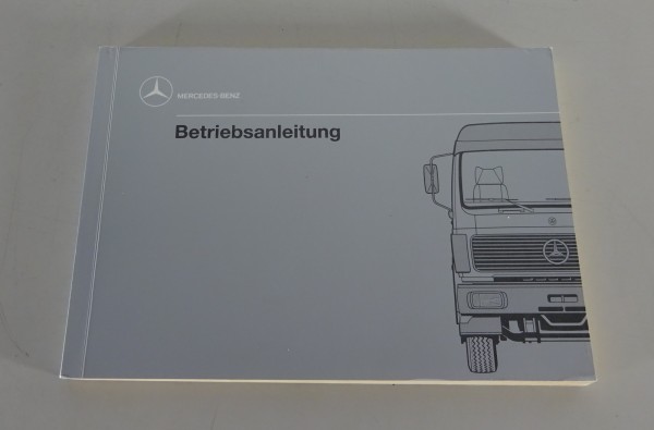 Betriebsanleitung / Handbuch Mercedes-Benz LKW NG 85 1635 - 2644 Stand 08/1988