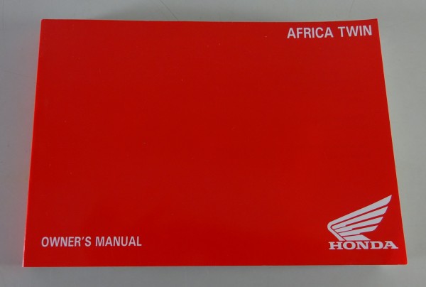 Owner´s Manual / Driver´s Handbook Honda Africa Twin Stand 12/2019