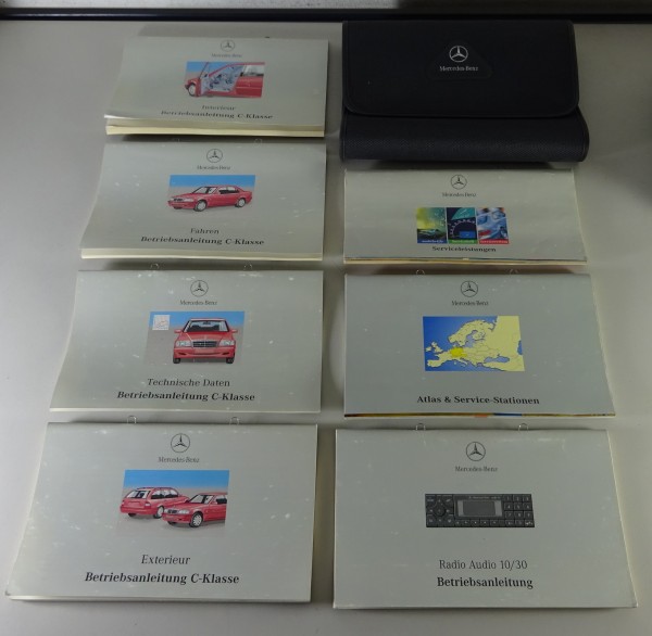 Bordmappe + Betriebsanleitung Mercedes Benz C-Klasse W202 Stand 01/1999