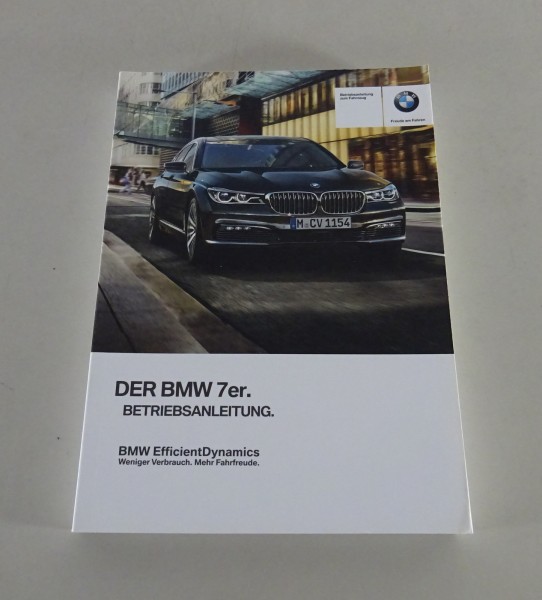 Betriebsanleitung BMW 7er G11/ G12 Stand 06/2015