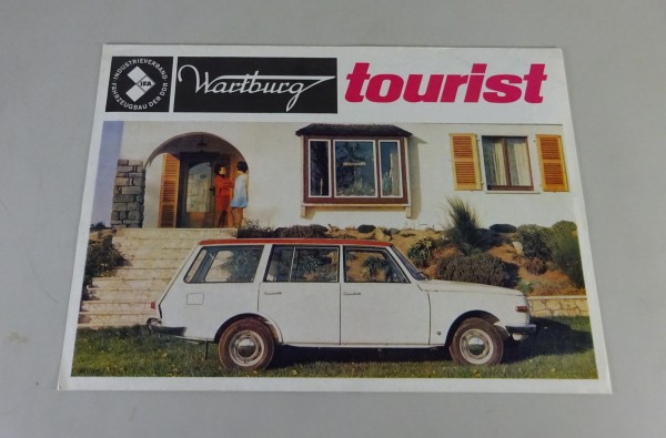 Prospekt / Broschüre Wartung 353 Tourist Kombi Stand 1968