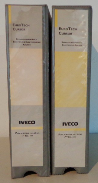 Werkstatthandbuch Reparaturanleitung Elektrische Anlage Iveco EuroTech / Cursor Stand 1998 - 1999