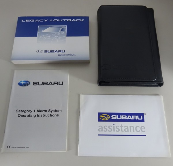 Wallet + Handbook / Owner's manual Subaru Legacy & Outback from 09/2005