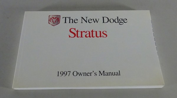 Owner´s Manual / Handbook Dodge Stratus Stand 1997