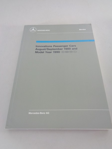 Workshop Manual Innovations Mercedes Benz Type 129 124 126 201 from 1989 / 1990