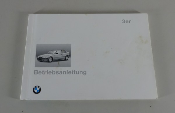 Betriebsanleitung / Handbuch BMW 3er E36 316i Compact Stand 01/1994