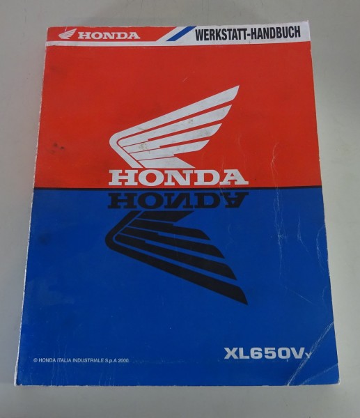 Werkstatthandbuch Honda XL 650 V, Typ RD10, Stand 2000