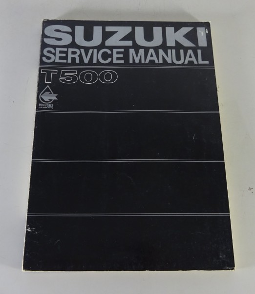 Werkstatthandbuch / Service Manual Suzuki T 500 Stand 03/1968