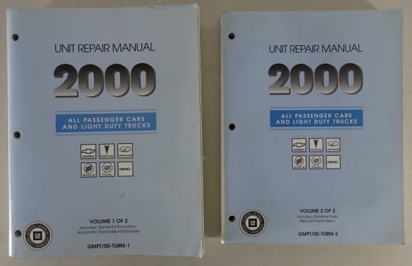 Workshop Manual Transmission Chevrolet & GMC / Pontiac / Buick/Cadillac von 2000