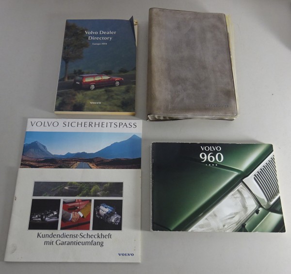 Bordmappe + Betriebsanleitung / Handbuch Volvo 960 Modelljahr 1996