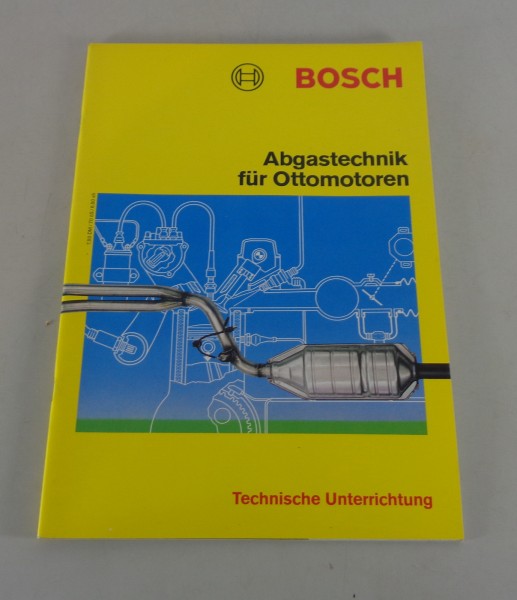Technische Information Unterrichtung Bosch Abgas Abgastechnik Ottomotor, 09/1985