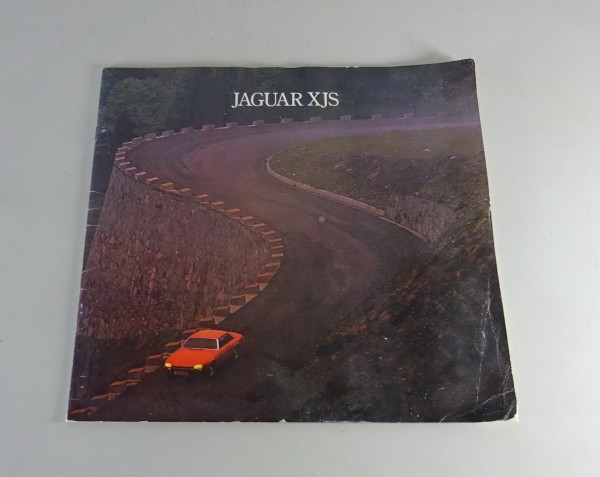 Prospekt / Broschüre Jaguar XJS / XJ-S Stand 4/1978