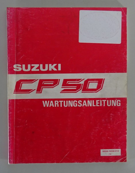 Werkstatthandbuch Suzuki CP 50 Roller von 03/1988