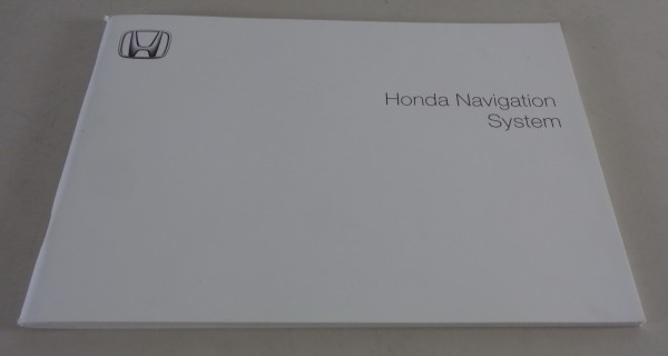 Owner´s Manual Honda Civic, CR-V, Accord Navigation System from 09/2005