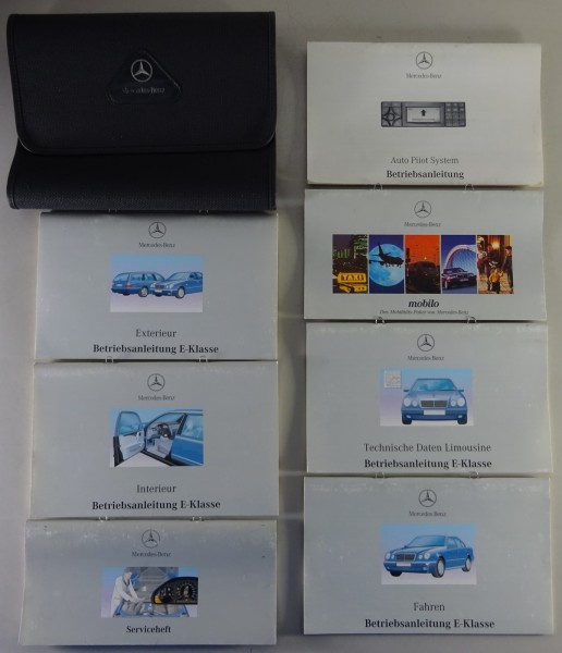 Bordmappe + Betriebsanleitung Mercedes E-Klasse W210 Limo + T-Modell - 2/1997