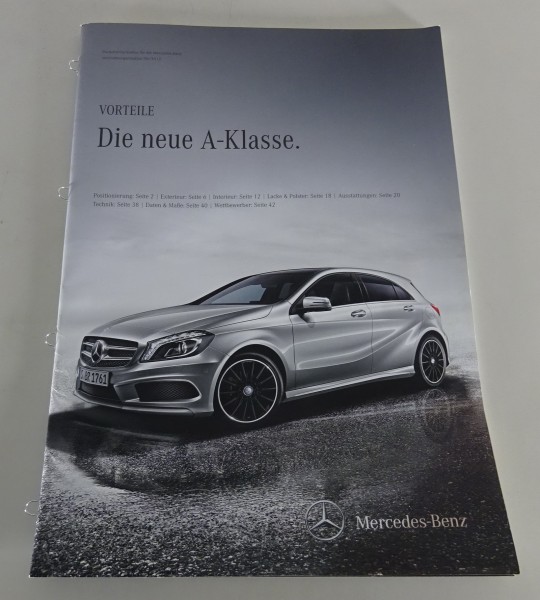 Produktinformationen / Vorteile Mercedes-Benz A-Klasse W176 Stand 06/2012