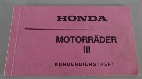 Scheckheft / Kundendienstheft Honda FT 500 Stand 04/1983