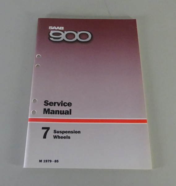 Workshop Manual / Service Manual Saab 900 Suspension & Wheels Model-Year 1979-85