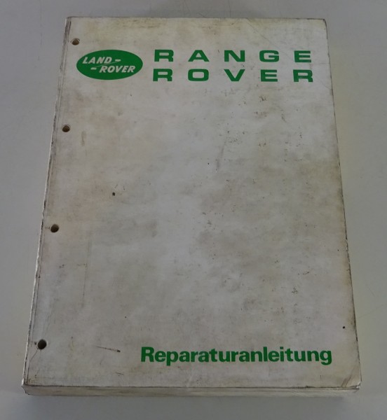 Werkstatthandbuch Range Rover 3,5 Liter V8 Classic auf deutsch von 1977
