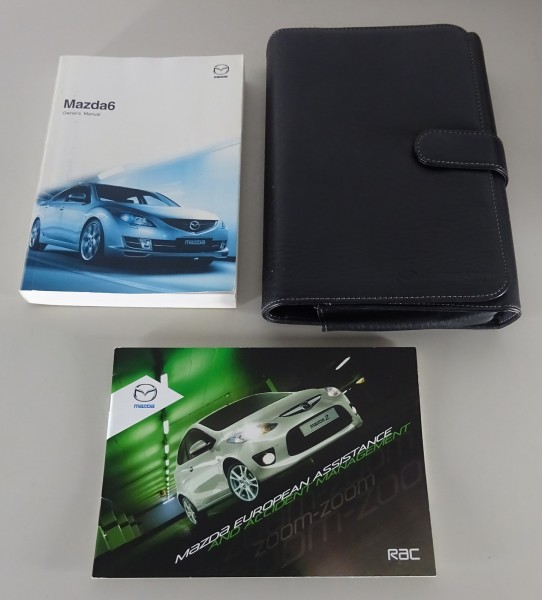 Handbook / Owner's Manual + Wallet Mazda 6 Type GH printed 12/2009