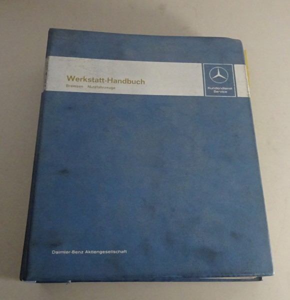 Werkstatthandbuch Mercedes LKW Bremsen LP 608 - 2624 Werk Wörth ab Baujahr 1967