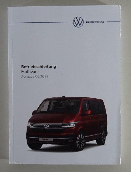 Betriebsanleitung / Handbuch VW T 6.1 Multivan Typ SG/SH Stand 06/2022