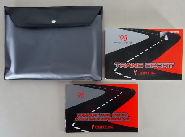 Wallet + Owner´s Manual / Handbook Pontiac Trans Sport from 1998