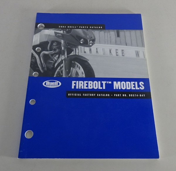 Parts catalog Buell Firebolt XB9R + XB12R Model 2004 from 07/2003