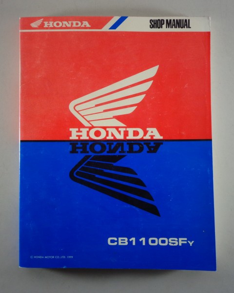 Workshop Manual Honda CB 1100 SF from 1999