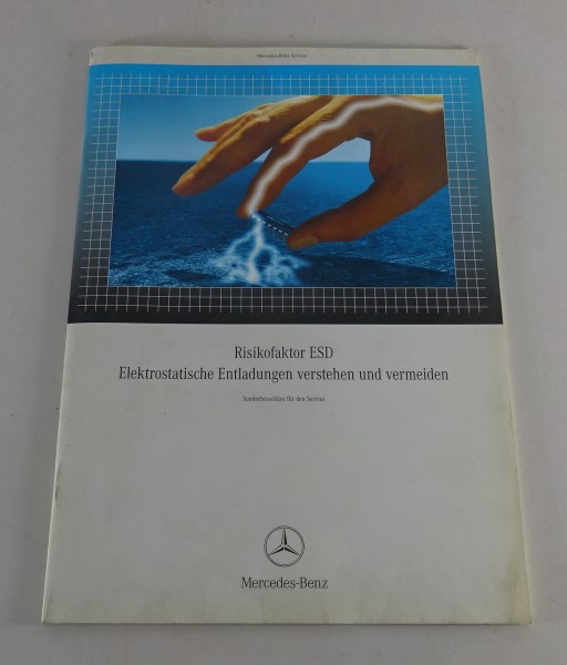 Werkstatthandbuch Einführung Mercedes Benz Elektrostatische Aufladung von 2004