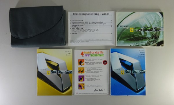Bordmappe + Betriebsanleitung / Handbuch Renault Twingo Stand 04/2001