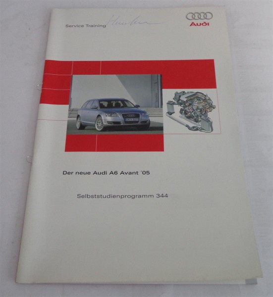 SSP 344 Selbststudienprogramm der neue Audi A6 C6 Avant Modelljahr 2005