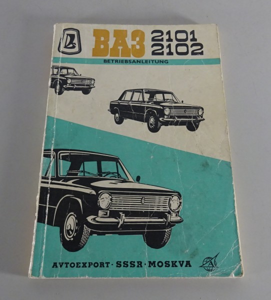 Betriebsanleitung / Handbuch Lada 1200 VAZ 2101 / 2102