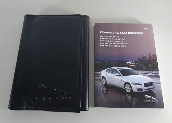 Owner's Manual + Wallet Jaguar XE date 2016