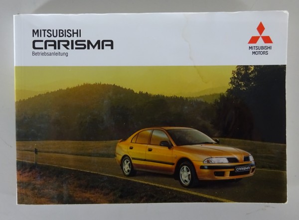 Betriebsanleitung / Handbuch Mitsubishi Carisma Stand 2002