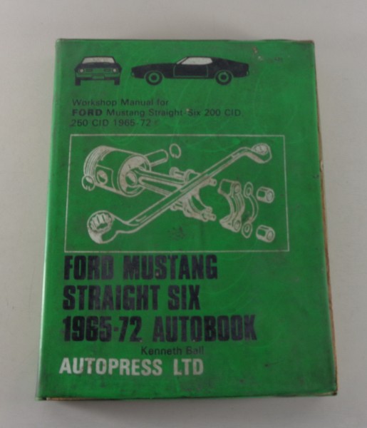 Reparaturanleitung Autobook Ford Mustang I Gen. 1-4 Baujahr 1965-1972