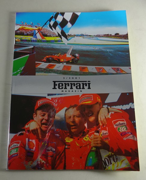 Prospekt / Zeitschrift Ferrari Magazin Nr. 2/2001