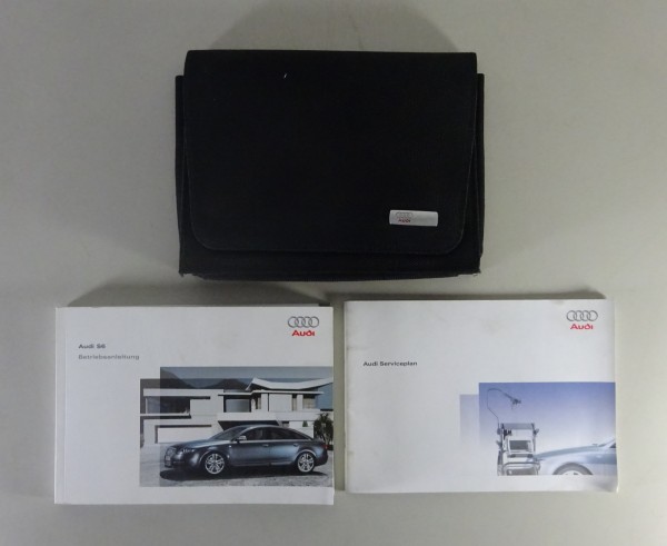 Bordmappe + Betriebsanleitung Audi S6 Quattro Typ C6 5,2 liter / 320kW '05/2006