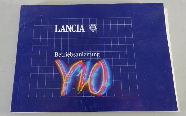 Betriebsanleitung / Handbuch Lancia Y10 Stand 01/1991