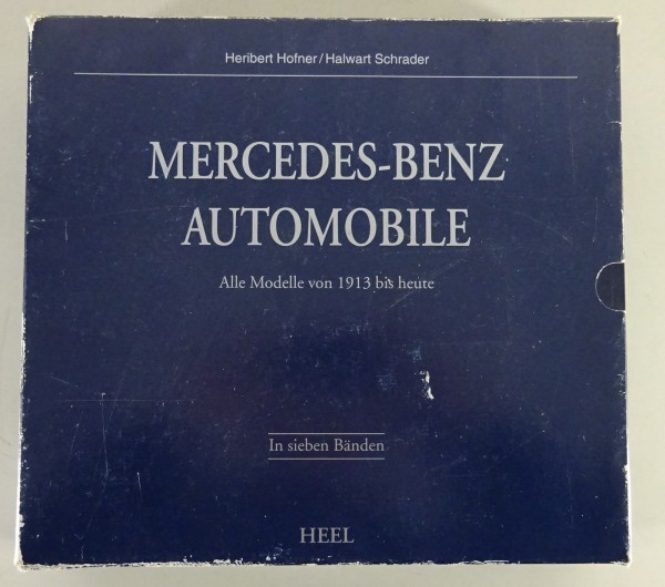 Bildband Kovolut Mercedes-Benz Automobile alle Modelle 1913 - 1998 | Heel Verlag