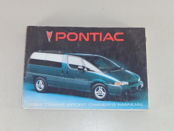 Owner's Manual / Betriebsanleitung Pontiac Trans Sport von 1994