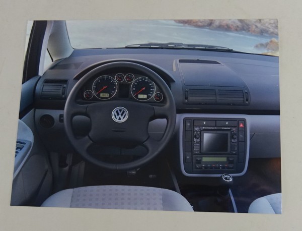 Pressefoto VW Sharan - Cockpit von 10/2000