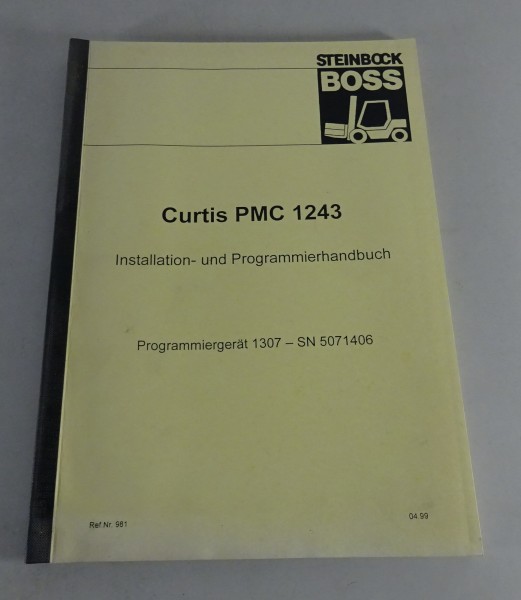 Werkstatthandbuch / Programmierhandbuch Steinbock Gabelstapler PMC1243