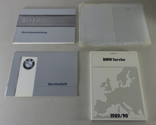 Bordmappe + Betriebsanleitung / Handbuch BMW 3er E30 inkl. Cabrio Stand 1987