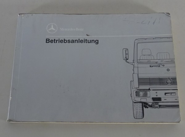 Betriebsanleitung Mercedes - Benz Leichte Klasse 709 - 1524 Stand 03/1993